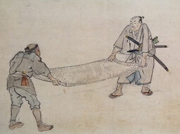 Japanisches Rollbild "Samurai" online kaufen | © Shoji Bau | Japanische Möbel und Antiquitäten